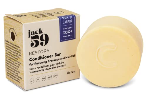 Natural Conditioner Bar, Zero Waste Hair Care for Women &