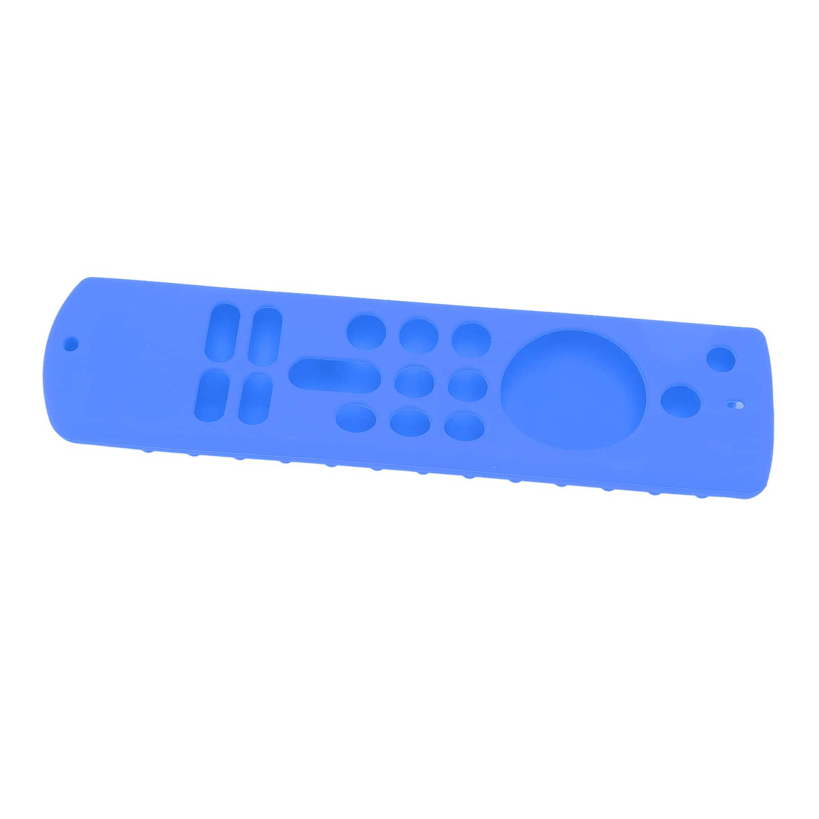 Funda Protectora de Silicona Suave para Mando a Distancia TV Stick, Antideslizante con Cordón, Recortes Precisos, Ligera, 3.ª Generación (Blue)