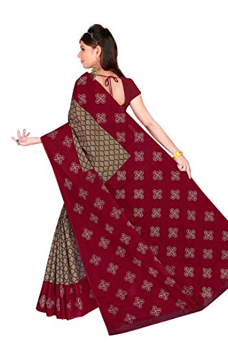 Image of TAMAIRA FASHION Mulmul Pure Cotton Saree For Woman |Office Wear Daily Wear Sarees For Women Without Blouse Piece(Available in 15 Colours)