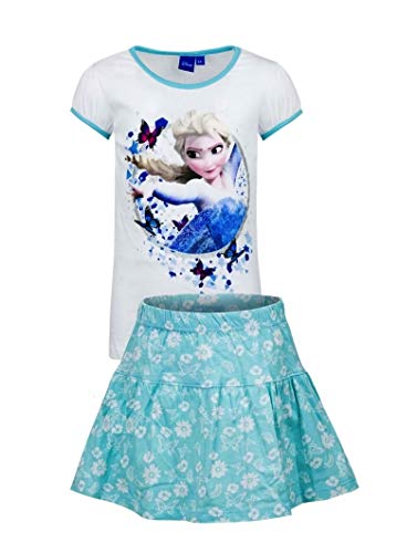 Ensemble Jupe et T-Shirt La Reine des Neiges 100 Coton Cover