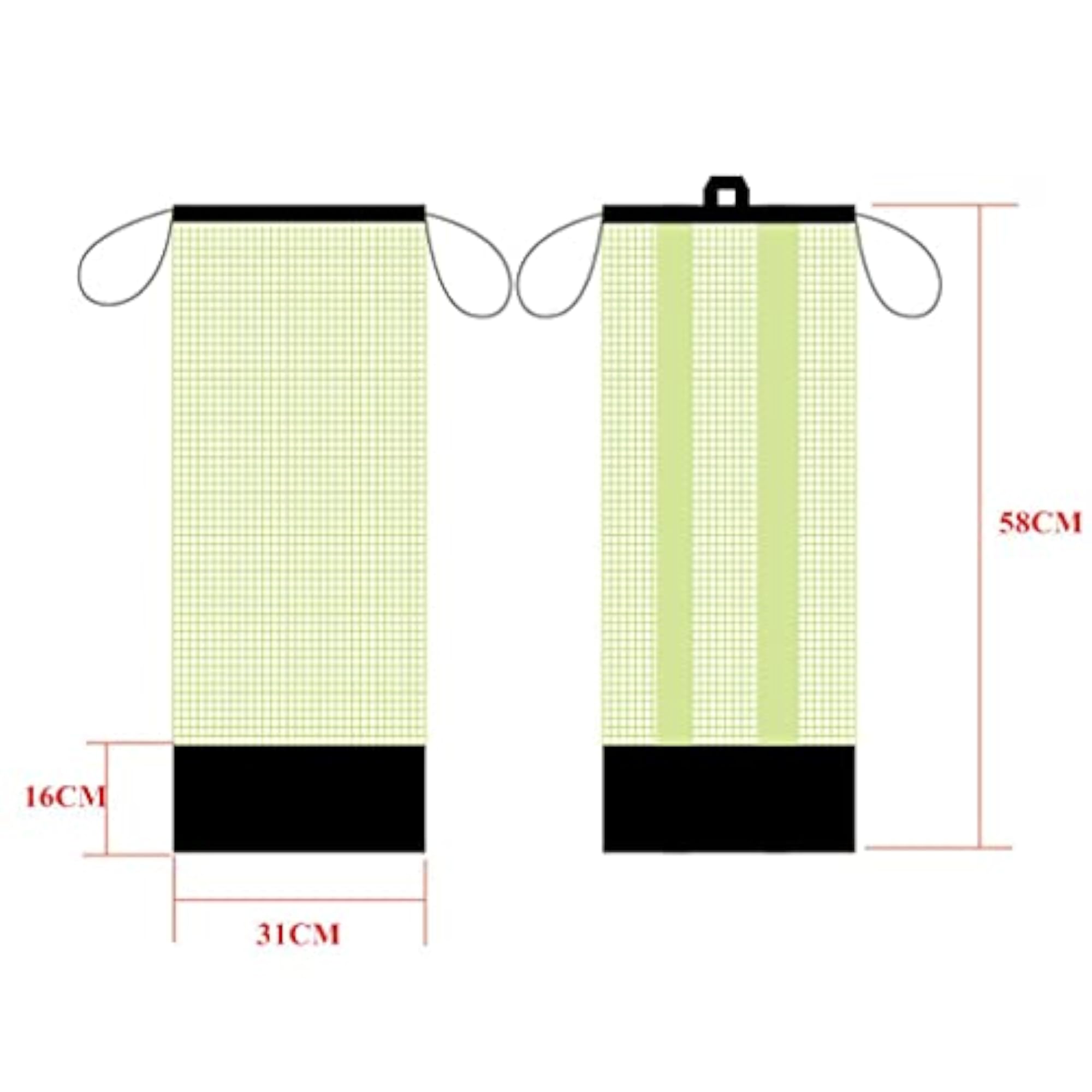 Mesh Drawstring Storage Bag for Scuba Gear and Dive Equipment