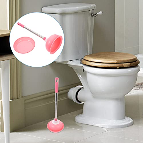Image of Scicalife Toilet Plunger with Tray 22.83 Inch Bathroom Cleaning Tool for Easy Toilet and Drain Unclogging in Home Kitchen Office