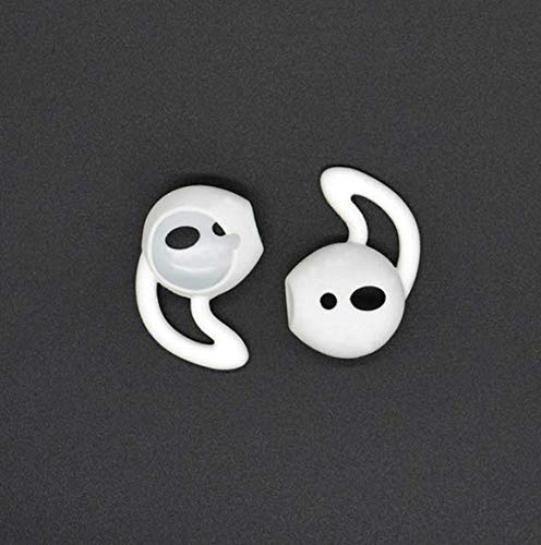 Ear Gel Ear Tips Earbud Tips Earbud Covers for iPhone Replacement Earbud Tips Eartips for iPhone SE 6s iPhone 6s Plus 5s (White)