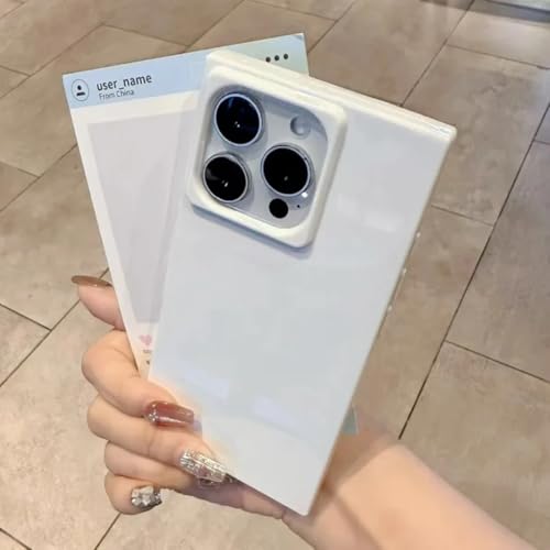 Coque iPhone 15 Pro Max silicone blanc avec prise en main antidérapante pour un usage intensif