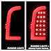 ACANII - For Black Smoked 2005-2015 Toyota Tacoma LED Tube Tail Lights Lamps Left+Right