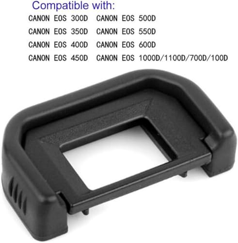 URS2GO Durable Snug Skin Camera EF Eyecup Compatible with Canon EOS 77D 200D 600D 550D 500D 450D 1000D 400D 760D 750D 700D 650D 100D 1200D 1100D 350D 300D EOS300X EOS300V EOS3000V
