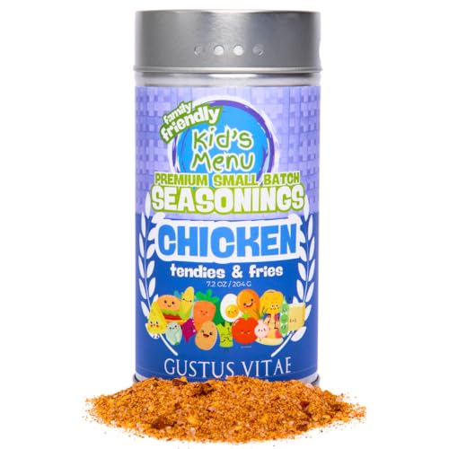 Gustus Vitae | Kid’s Menu: Chicken - Tendies &amp; Fries Gourmet Seasoning Mix