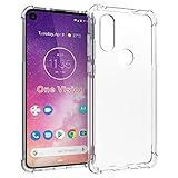 Il suo design interno con micro-punti previene l'umidità e l'aspetto appiccicoso, che è comune negli involucri trasparenti, contribuendo così a mantenere il bellissimo design di Motorola One Vision MOTO.