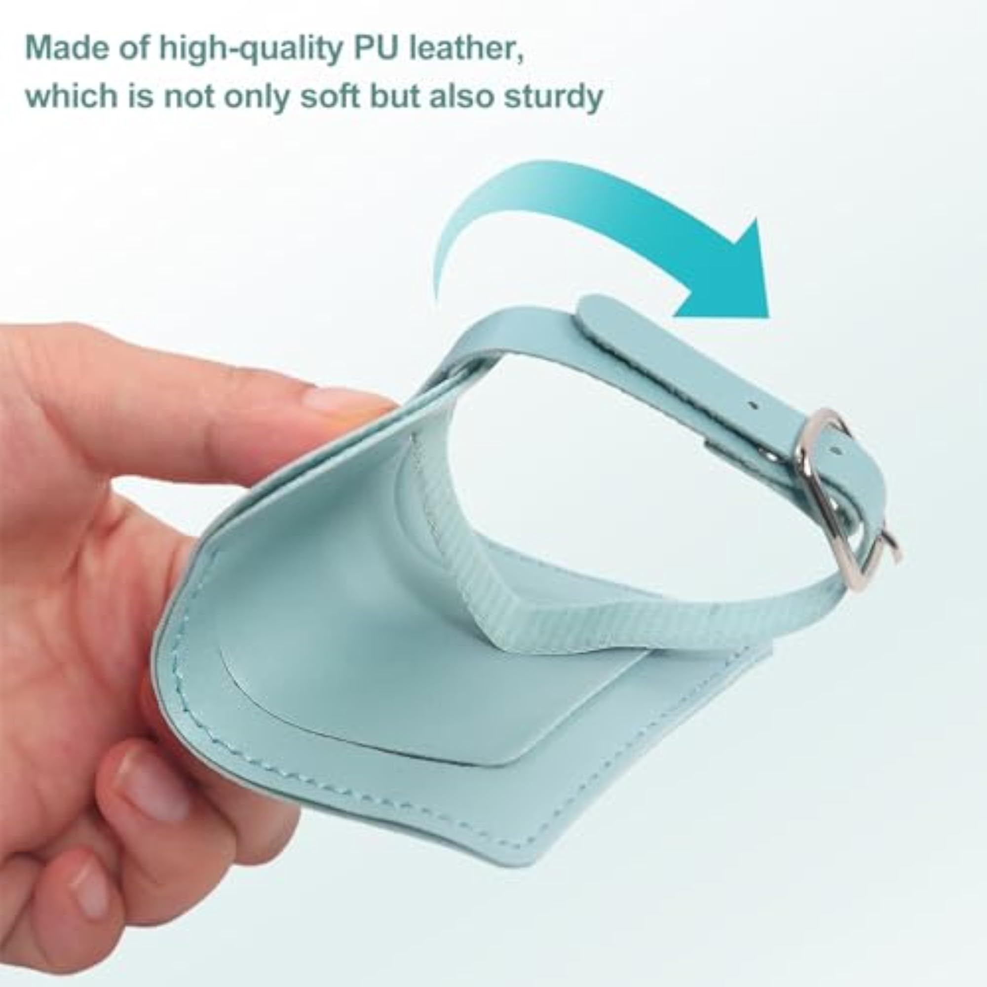 4 Pcs Leather Suitcase Tags