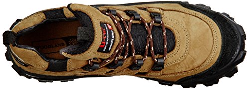 Image of Woodland Men's Camel Leather Boots - 7 UK /India (41 EU) (G 40777Y15 WD)