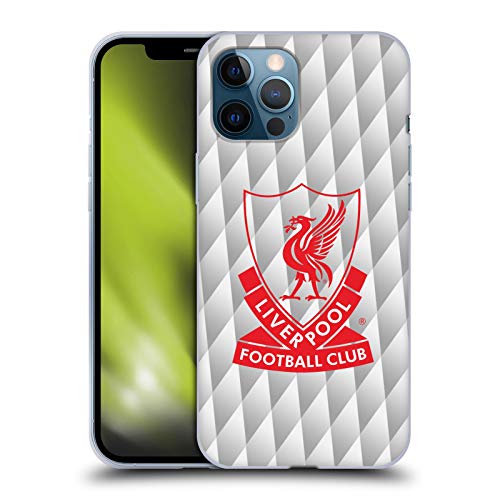 Offizielle Liverpool Football Club 89-91 Away Kit Retro Kamm Soft Gel Handyhülle Hülle Huelle kompatibel mit Apple iPhone 12 Pro Max