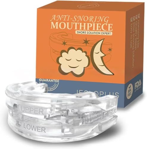 snoring aids for Men Women - Anti snoring Devices, Anti Snore Mouth Guard, Anti Snoring Mouthpiece, Sleep Apnea Mouth Guard, Snoring Mouthpiece, Snore Mouth Guard, Mandibular Advancement Device