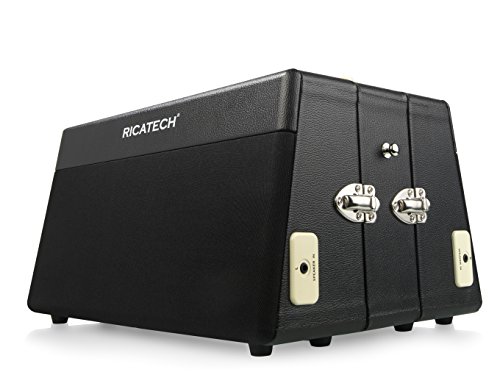 Ricatech RTT80 Tourne-disque Vintage noir - Les Beatles, Paul McCartney, John Lennon, RIngo Starr, George Harrison Ricatech RTT80 Tourne-disque Vintage noir – Image 5