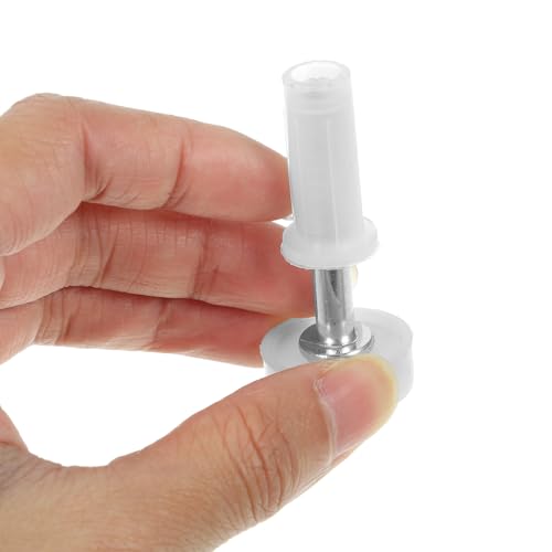 Kit de Herrajes para Puerta Bifold de Closet en Acero Inoxidable y Plástico con Pivotes Superior e Inferior para Instalación Estable y Fácil miniatura 4