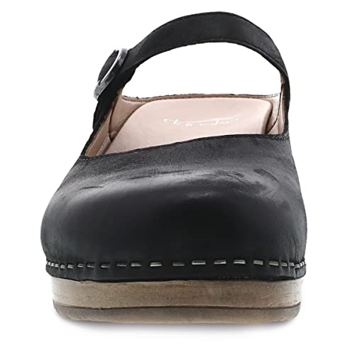 Image of Dansko Bria Slip-On Mary Jane Mule Clogs for Women - Memory Foam and Arch Support for All -Day Comfort and Support