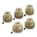 Lot de 5 pignons de moteur 32DP 20T 19T 18T 17T 16T 3,175 mm pour voiture RC 3650 540 550