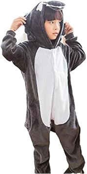 Amazon オオカミ 着ぐるみ 子供用 パジャマ ルームウェア 動物 コスプレ 仮装 コスチューム ハロウィン クリスマス 男女兼用 100cm キッズコスチューム おもちゃ