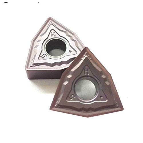 10P WNMG080408-HS LF6118 CNC - Herramienta de torno, inserto de carburo para soporte de herramientas de giro MWLNR/L para acero inoxidable