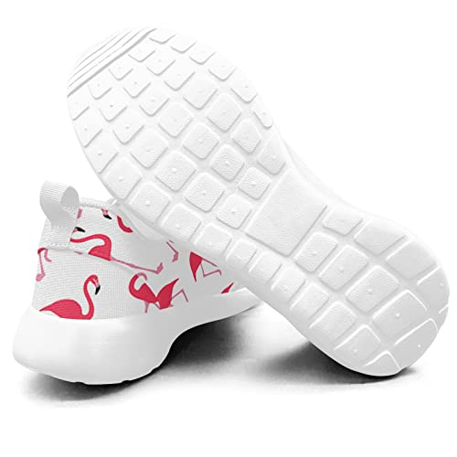 Beautiful Flamingos Shoes for Women Walking Running Athletic Lightweight Shoes Tennis Sports Comfortable Sneaker Gifts4