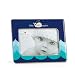 DEMDACO Little Squirt Whale Photo Frame, 4"x6"