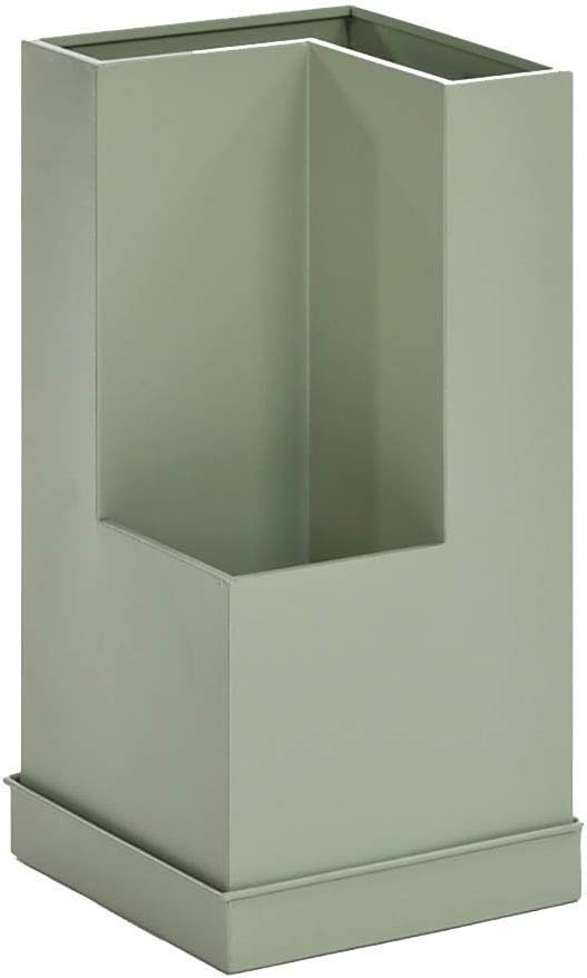 傘立て 屋内 屋外 傘ホルダー 杖 ウォーキングスティック 傘オーガナイザー ドリップトレイ付き 錆びない 金属製 オフィス装飾 (