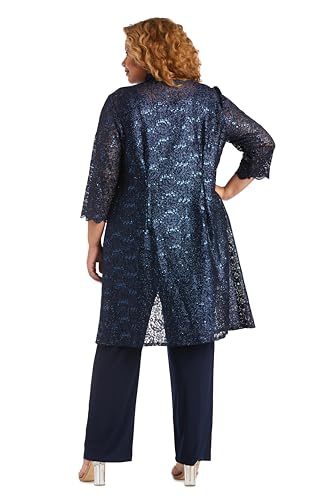Image of R&M Richards Women's Elegance De Nuit Pant Set