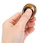 CrystalTears Tiger's Eye Thumb Worry Stone Healing Crystal Pocket Palm Stone Worry Stones for Anxiety Stress Relief - Image 4