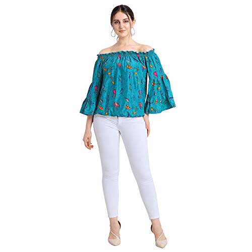 Image of OOMPH! Women's Crepe Off Shoulder Top