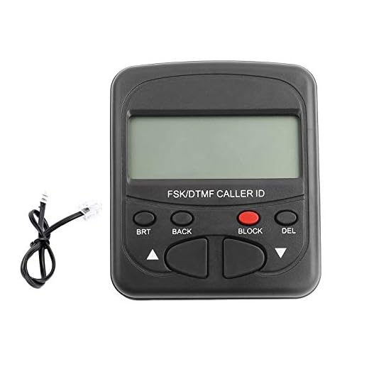 Bloqueur d'appels, bloqueur d'appels téléphoniques Fixes ABS Tous Les appels indésirables avec Affichage de l'identification de l'appelant, 1000-1500 téléphone numéros Stockage séparé