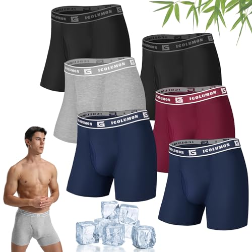 Bóxer de bambú para hombre ideal para el gimnasio y la oficina activa