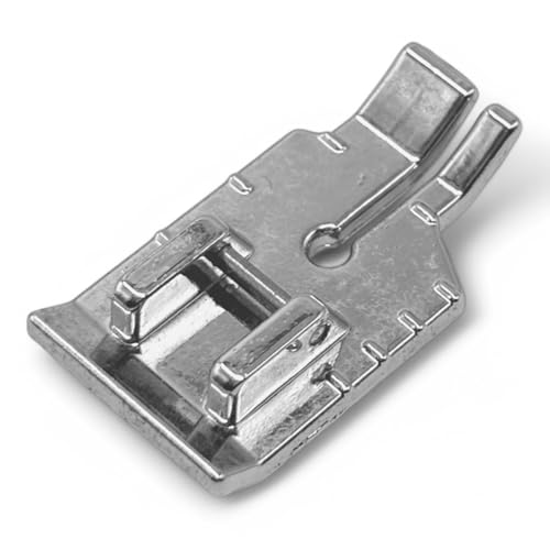 Image of ZENITH 1 /4 Quilting Pressure Foot Snap on Type for Automatic Electric Low Shank Sewing Machines Suitable for Usha Janome Brother Singer etc Steel Finish (1 /4 Quilting)