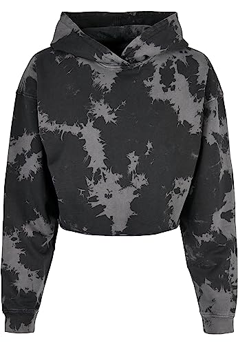 Oversized Hoodie mit Bleach-Muster