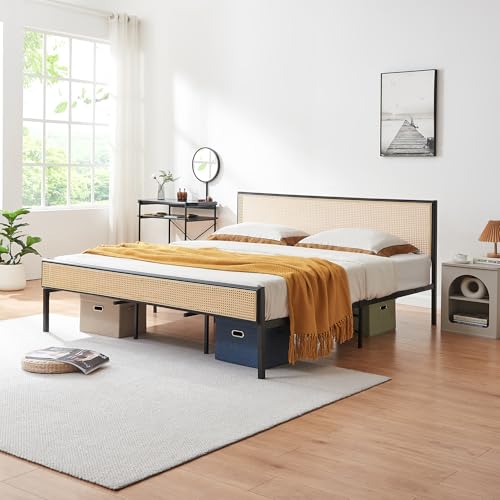 [en.casa] Struttura Letto Matrimoniale King Size 180x200 cm Letto Doppio
