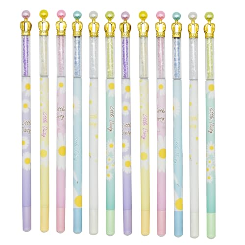 12 Plumas Daisy Lopenle Negra 0.5mm Pack miniatura 1