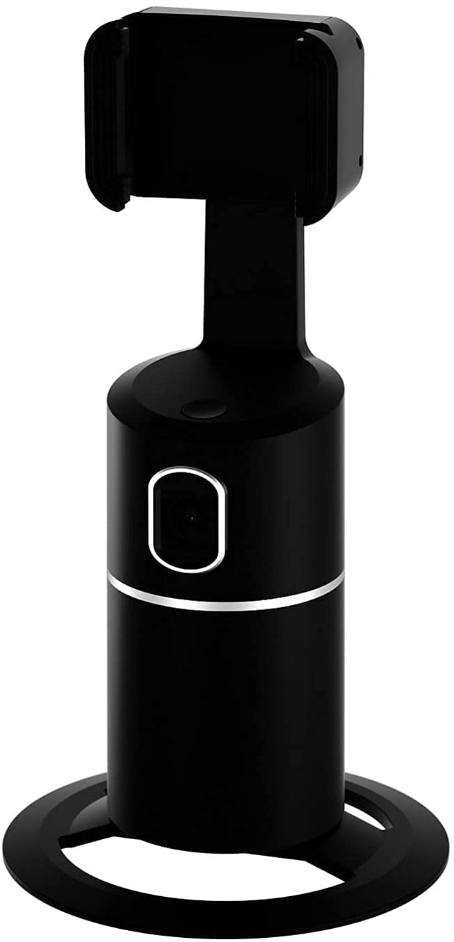 Soporte inteligente QUYY para teléfono móvil, seguimiento automático de la cara, trípode de seguimiento de IA para selfie, palo inteligente para transmisión en vivo, grabación de vídeo,