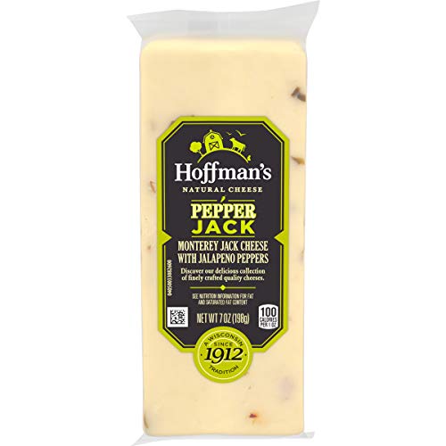 Hoffman's Pepper Jack Cheese Chunk, 7 oz Wrapper