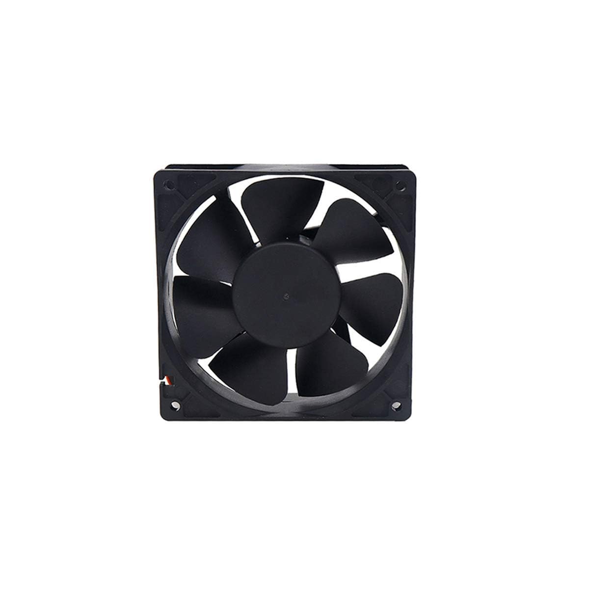 12V Brushless 3-Inch DC Exhaust Cooling Fan for PC Case, CPU Cooler – Black 80x80mm with Motherboard Connector for Efficient Airflow & Enhanced Cooling Performance