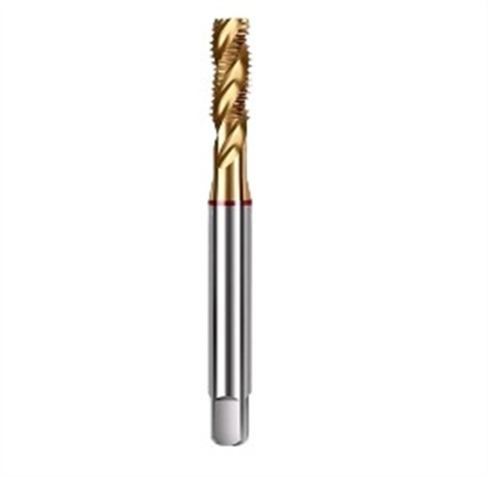 Machos de roscar espirales/Punta M3-M12, extendidos, chapados en Acero Inoxidable, Herramientas Especiales para máquinas (Color: A, tamaño: espiral-M10x1.5)