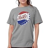CafePress Pepsi Bottle Cap Womens Comfort Colors Shirt Gray