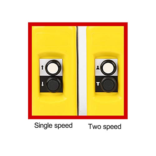 Snapklik.com : A271 Crane Button Switch, Rainproof Hoist Controller, Up ...