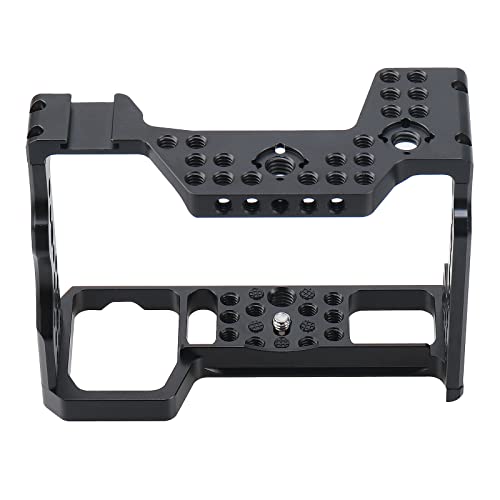 Image of CNC Aluminum DSLR Camera Cage Extension Frame Cold Shoe for Sony A9 A7RIII A7III A7M3
