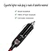 SinLoon Cigarette Lighter SAE Battery Charger Cable,12V 15A Cigarette Lighter Plug to Waterproof SAE Quick Release Adapter Extension Charging Cable with Fuse and LED Light(10FT,3 Meter)
