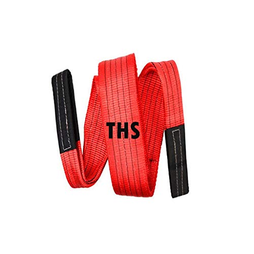 THS 5 Ton * 2MTR 2X Strong Red Color Double Ply Webbing Slings Flat Belt | Lifting Belt | 1 Pc-picture-12