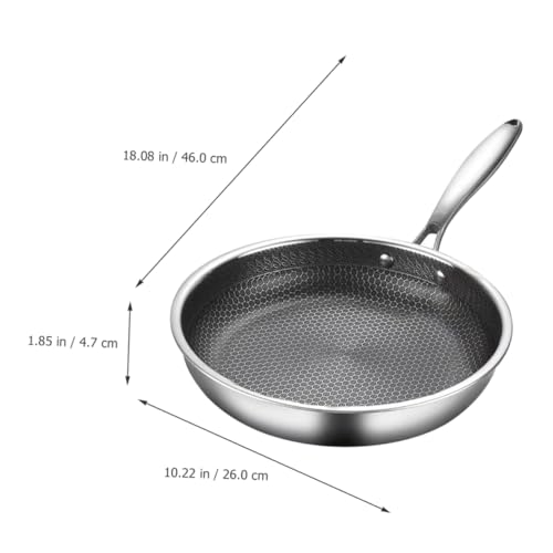 Wok de acero inoxidable con recubrimiento honeycomb Ciieeo miniatura 2
