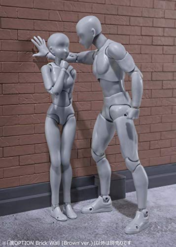 Bandai Netaddiction Model Kit – Tamashii Option Brick Wall Brown Version – Accessoires