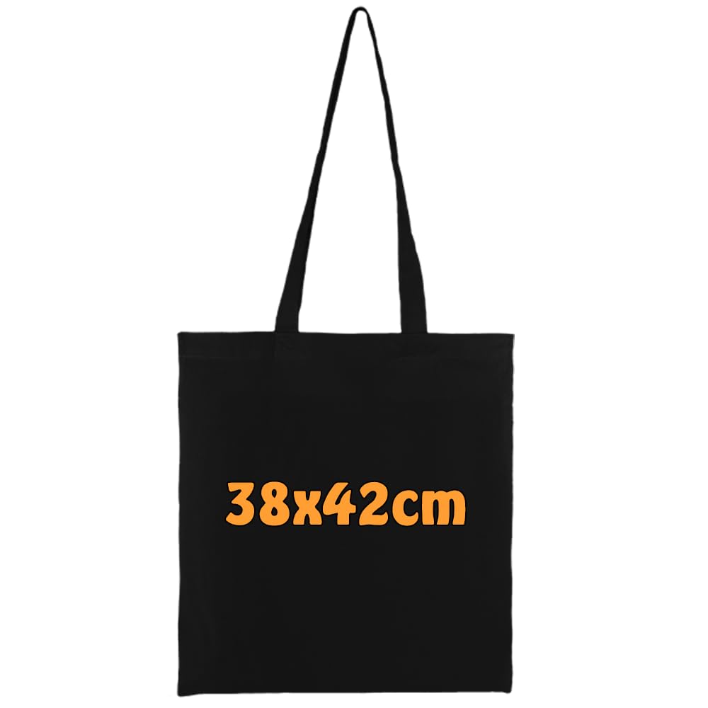 Cottonbagjoe (10, 25, 100, 250 Pack Baumwolltasche zum Bemalen | mit Zwei Langen Henkeln | 38x42cm | Jutebeutel | Wurfbeutel Karneval | unbedruckt