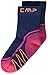 Produktbild CMP Jungen Poly mid Trekking Sock, Blue, 31/33