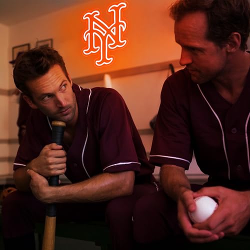 Image of Baseball Neon Sign for Wall Decor Sport Team LED Neon Light for Man Cave | Cool Wall Ornament For Dormitory, Bar, Club, Wonderful Birthday Gift For Baseball And Sports Fans