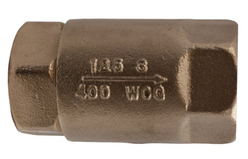 Apollo Valve 61LF Series Bronze Lead Free Ball Cone Check Valve, In-Line, 3/4