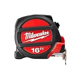 MILWAUKEE ELEC TOOL 48-22-5116 Magnet Tape Measure, 16'